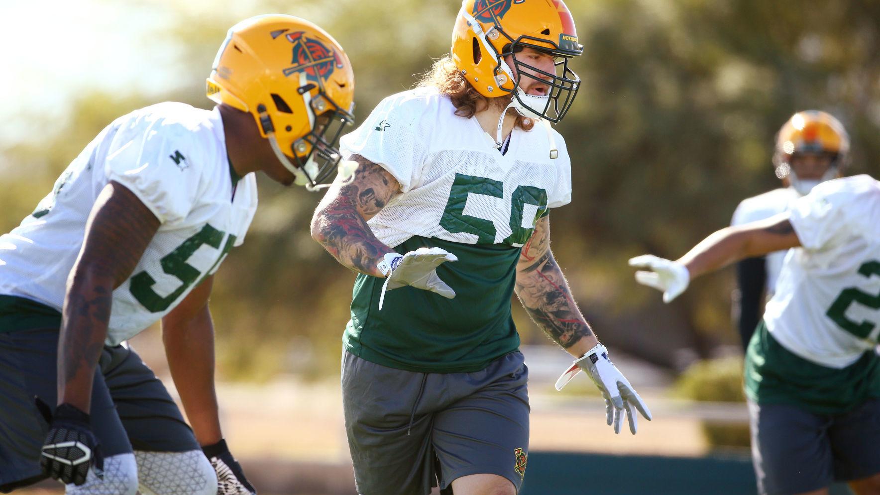 For Arizona Hotshots Scooby Wright, Nick Folk, AAF is a chance to play, be seen